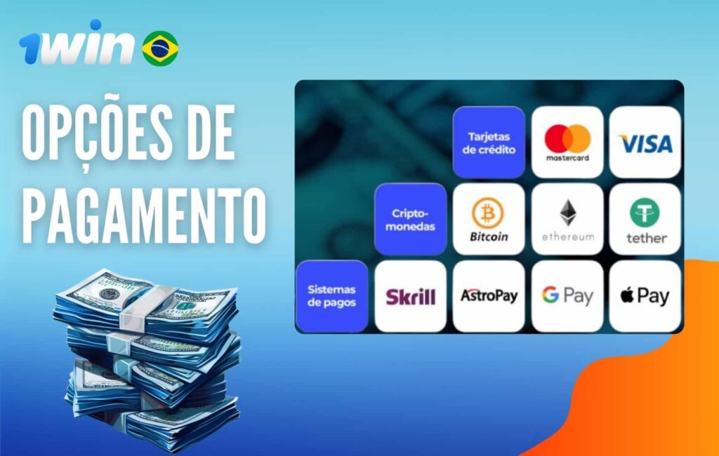1Win Brasil Opções de pagamento fornecidas